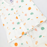 Jabla Co Ord Set / Jabla Shorts - 100% Muslin Cotton -Snail