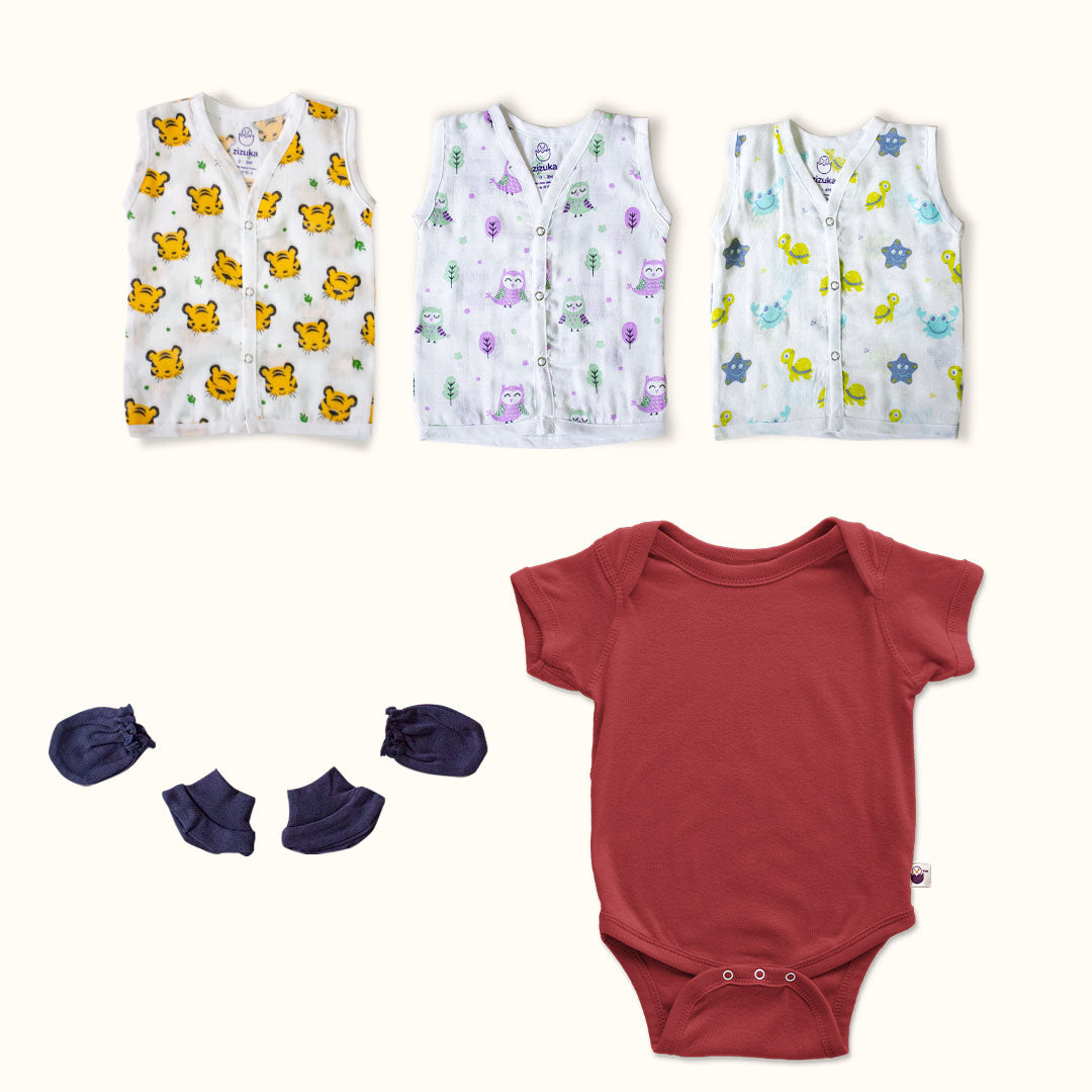 Gift Set Combo : Zizu Joy Kit for Baby shower/ Newborn