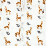 Full sleeve Jabla & Pants - Pyjama Set -100% Organic Muslin Cotton -Giraffe