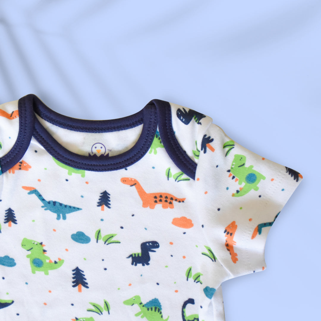 TShirt & Pants -Pyjama Set - Dino world T-shirt Navy Blue Pants