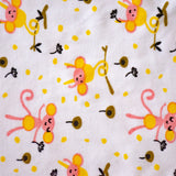 TShirt & Pants -Pyjama Set -Naughty Monkey T-shirt - Yellow Pants