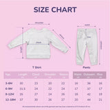 TShirt & Pants  | Pyjama Set - 100% Premium Cotton T Shirt