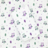 Night Owl -Soft Bamboo Cotton Muslin Swaddle -Towel