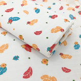 Organic Cotton Muslin Swaddle/Blanket combo  - Cute Prints Towel (Pack of 4)