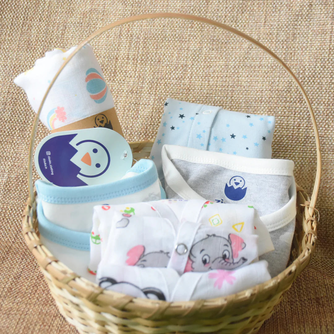 Baby Shower Gift Combo-Organic Jablas & 3 Others for Newborn baby